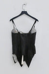 MUTEDANCE Black Silk Camisole Top MD22SS72 PM24